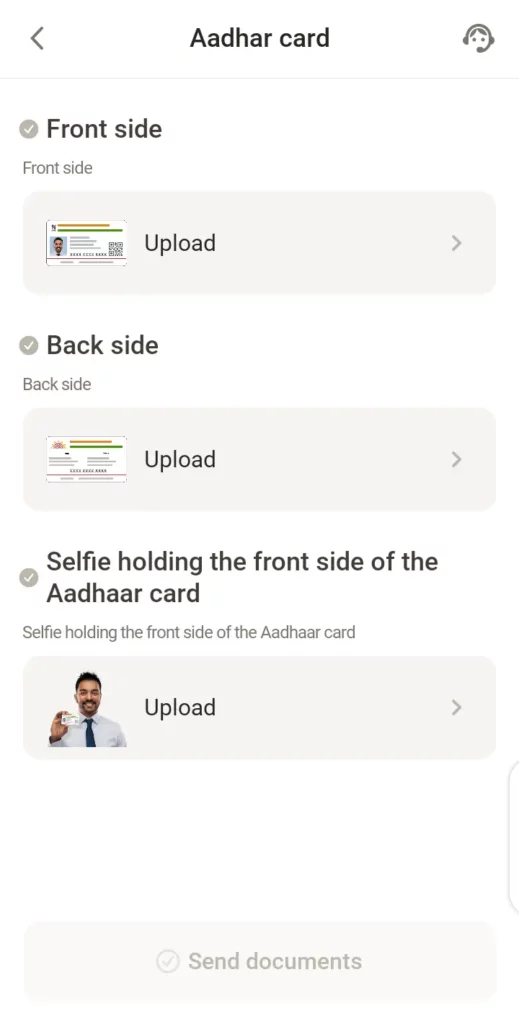 Parimatch verification document upload