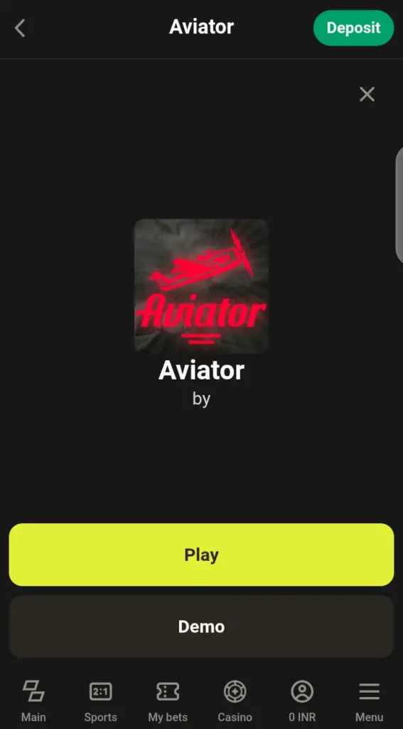 Aviator game launch