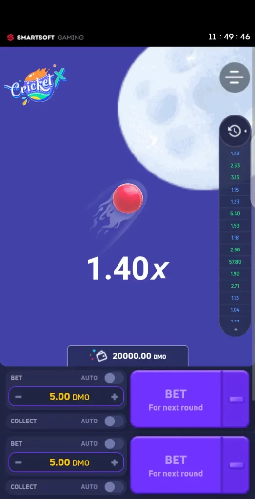 CricketX on Parimatch