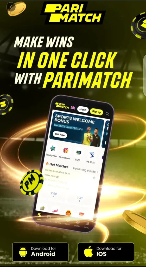 Parimatch app download