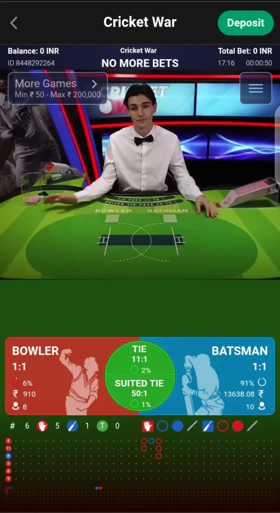 Cricket war on Parimatch