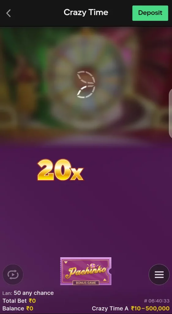 Pachinko bonus round